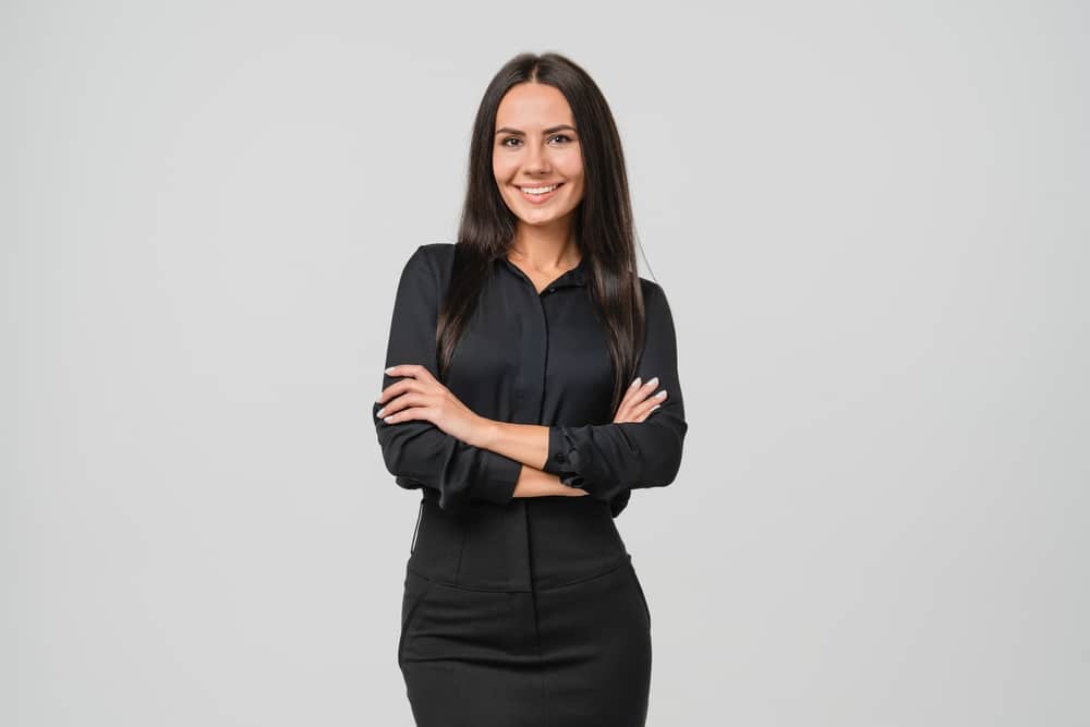 Caucasian,Successful,Confident,Young,Businesswoman,Ceo,Boss,Bank,Employee,Worker